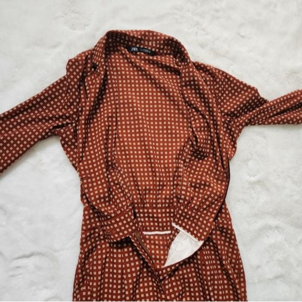 RARE Zara Double Breasted Plaid Jumpsuit - Picture 16 of 16